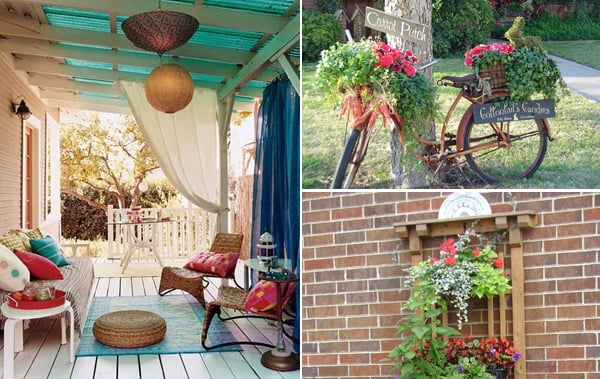 How To Decorate Outdoors On Budget - Style Motivation