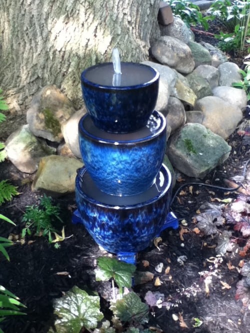 DIY 10 Outdoor Fountains - Style Motivation