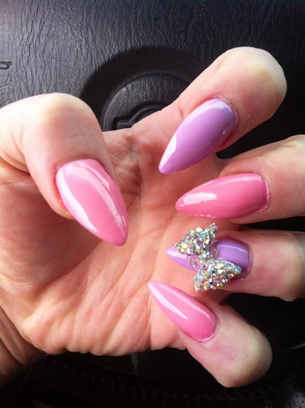 Nails-with-bows-7