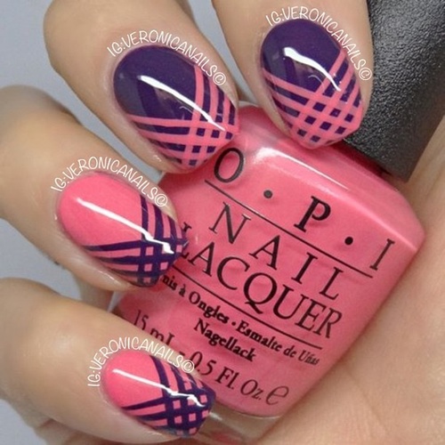 Art With Scotch Tape ~ DIY Nail Art with ScotchTape | Nail Designs ...