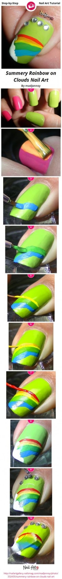22 New Nails Tutorials you have to try (3)