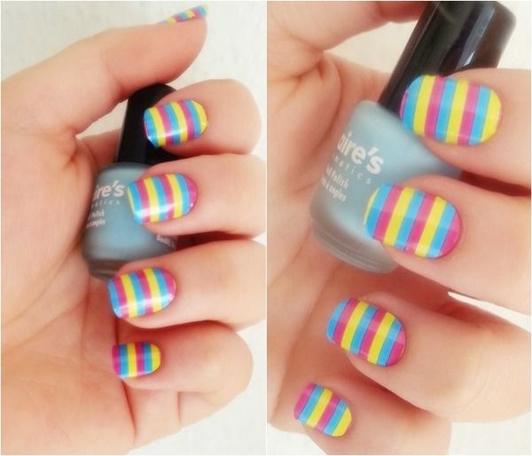 25 Cool Colorful Nail Art Ideas (10)