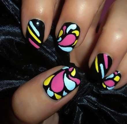 25 Cool Colorful Nail Art Ideas (8)