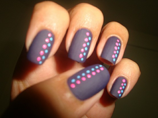 5. 30 Simple and Chic Dot Nail Art Ideas - wide 1