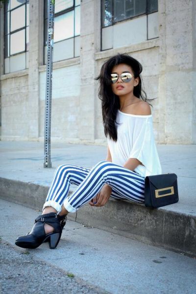Stripes for Summer- 24 trendy outfit ideas (21)
