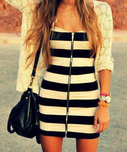 Stripes for Summer- 24 trendy outfit ideas (5)