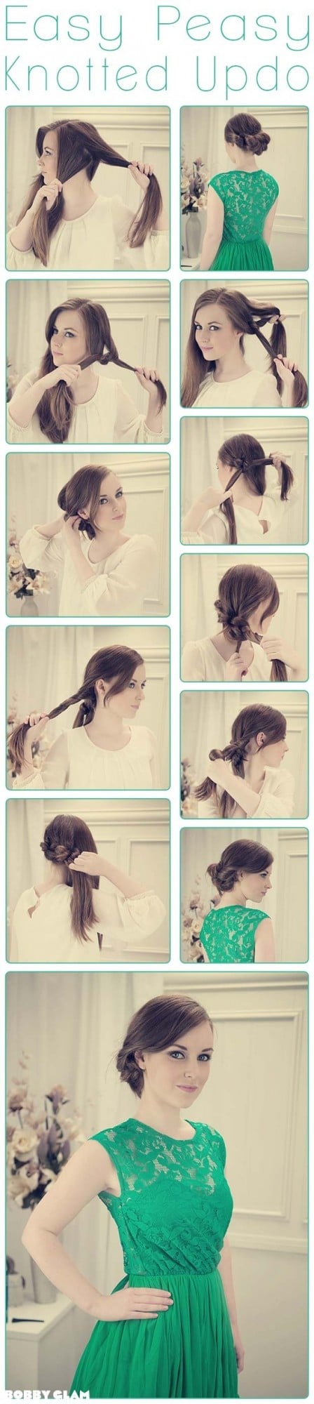 22 Simple and cute hairstyle tutorials you should definitely try it (11)
