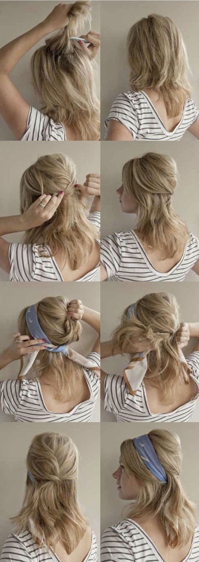 22 Simple and cute hairstyle tutorials you should definitely try it (14)