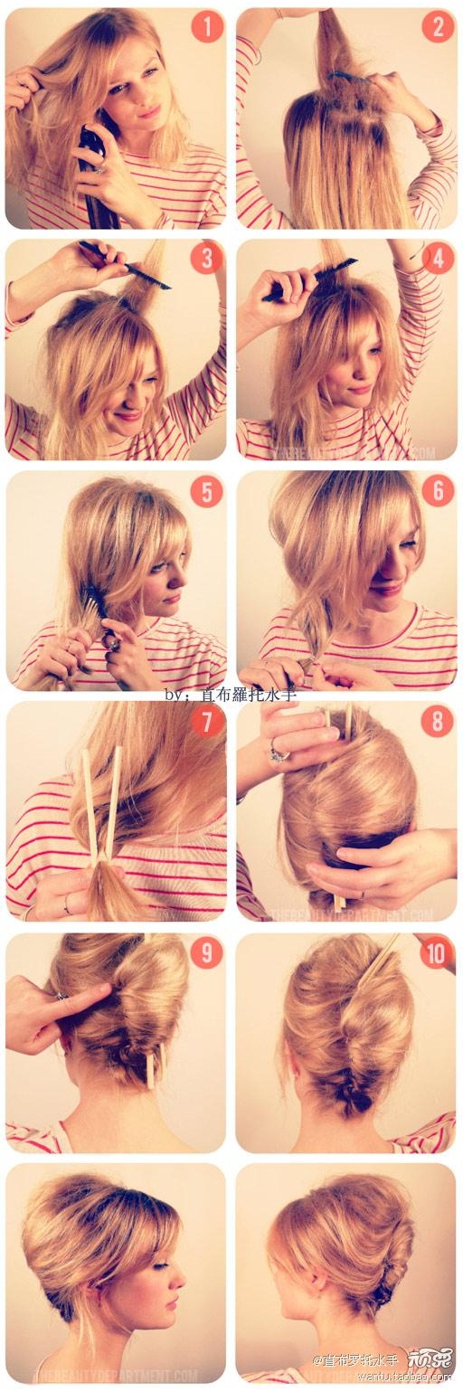 22 Simple and cute hairstyle tutorials you should definitely try it (16)
