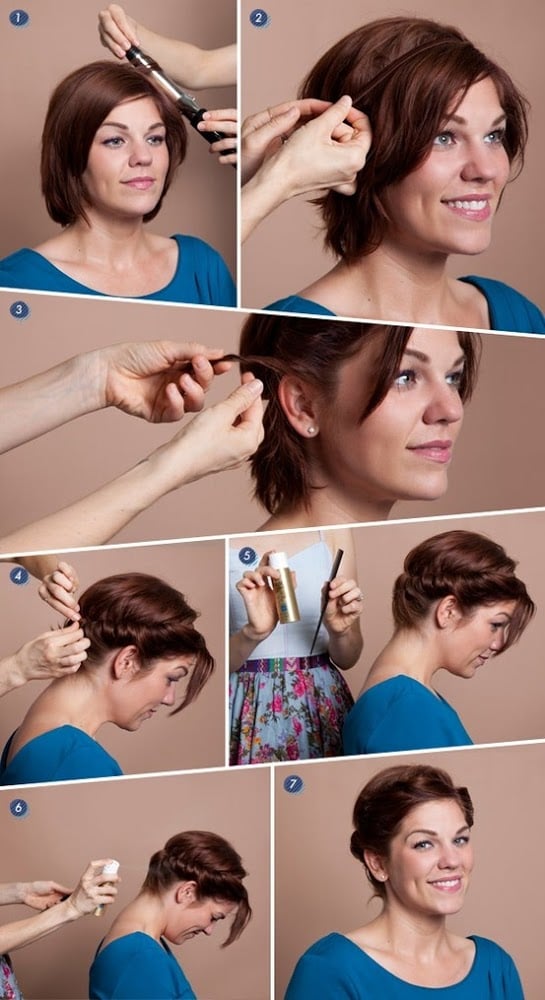 22 Simple and cute hairstyle tutorials you should definitely try it (20)