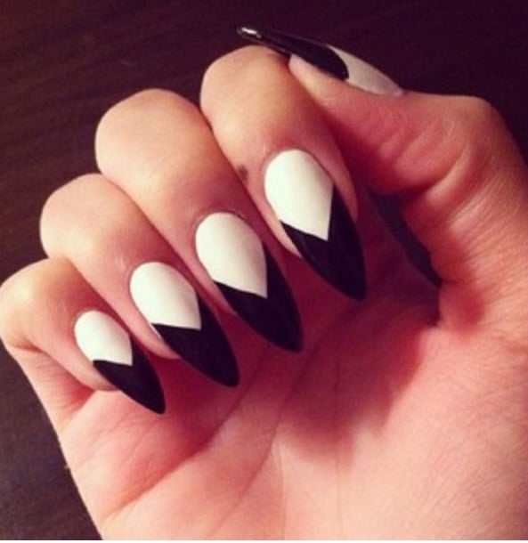 27 Amazing Pointed Nail Art Ideas (20)