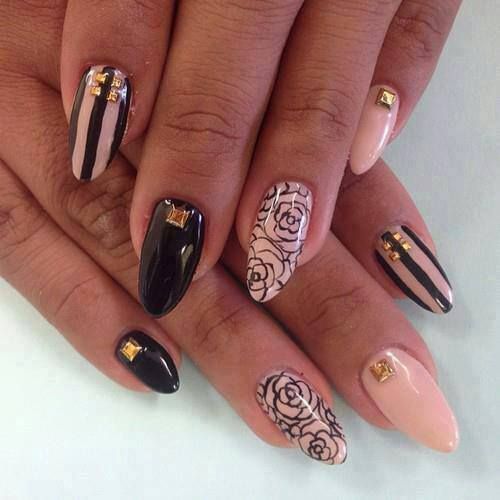 27 Amazing Pointed Nail Art Ideas (22)