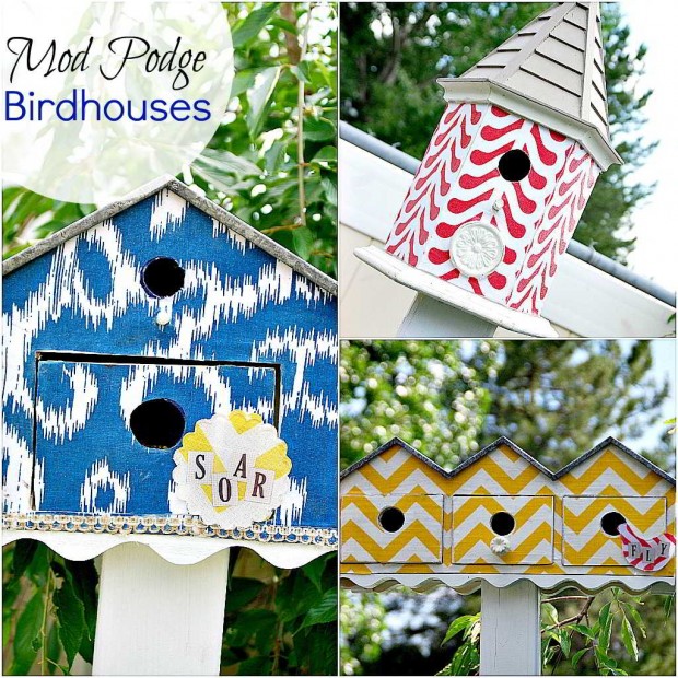 Great DIY Birdhouse Ideas for Your Garden (4)