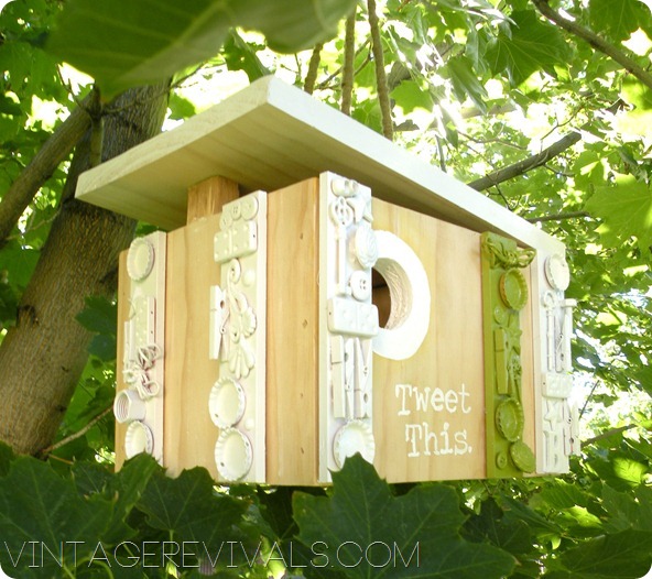 Great DIY Birdhouse Ideas for Your Garden (9)