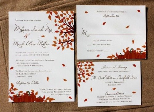 fall wedding invitations (6)