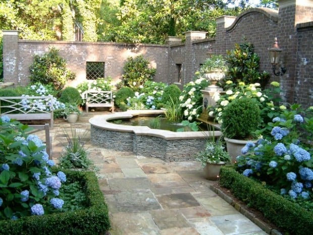 20 Landscape Outdoor Area Design Ideas in Traditional Style (19)