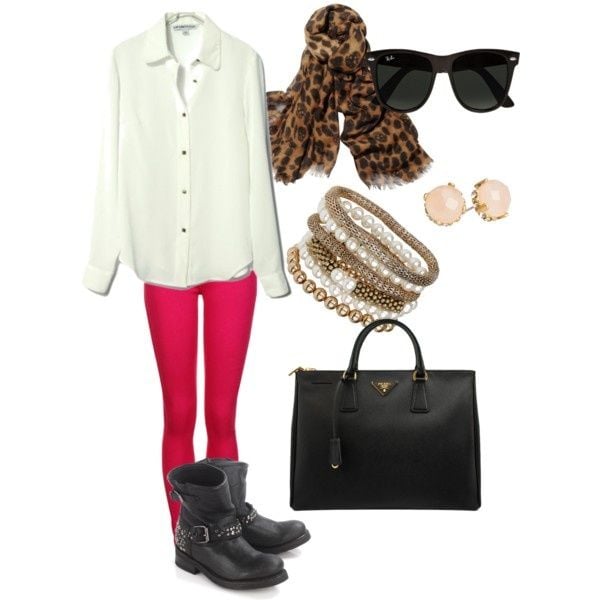 20 Stylish Combinations in Bright Colors for Fall Days (7)