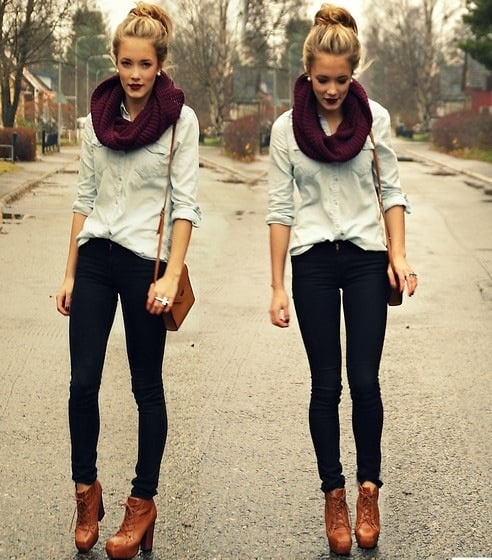 21 Stylish Outfit Ideas for Cold Days (8)
