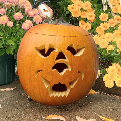 22 Great Creepy Pumpkin Decorations for Halloween  (13)