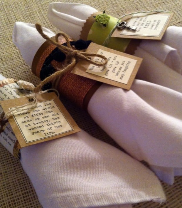 22 Great DIY Napkin Ring Ideas for Every Occasion (16)