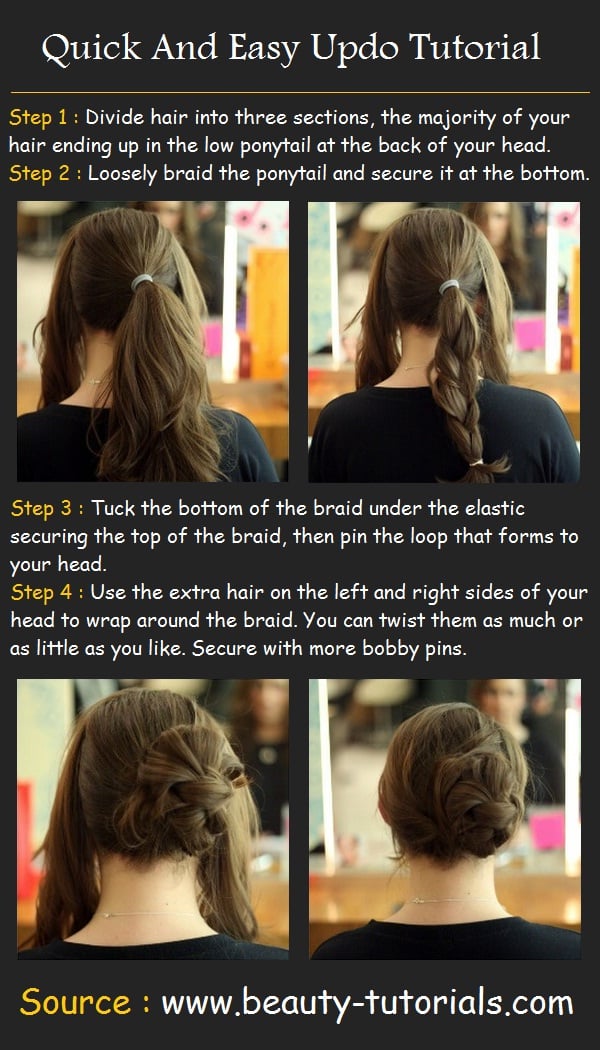 23 Gorgeous Hairstyle Ideas and Tutorials that can be done in 10 minutes  (20)