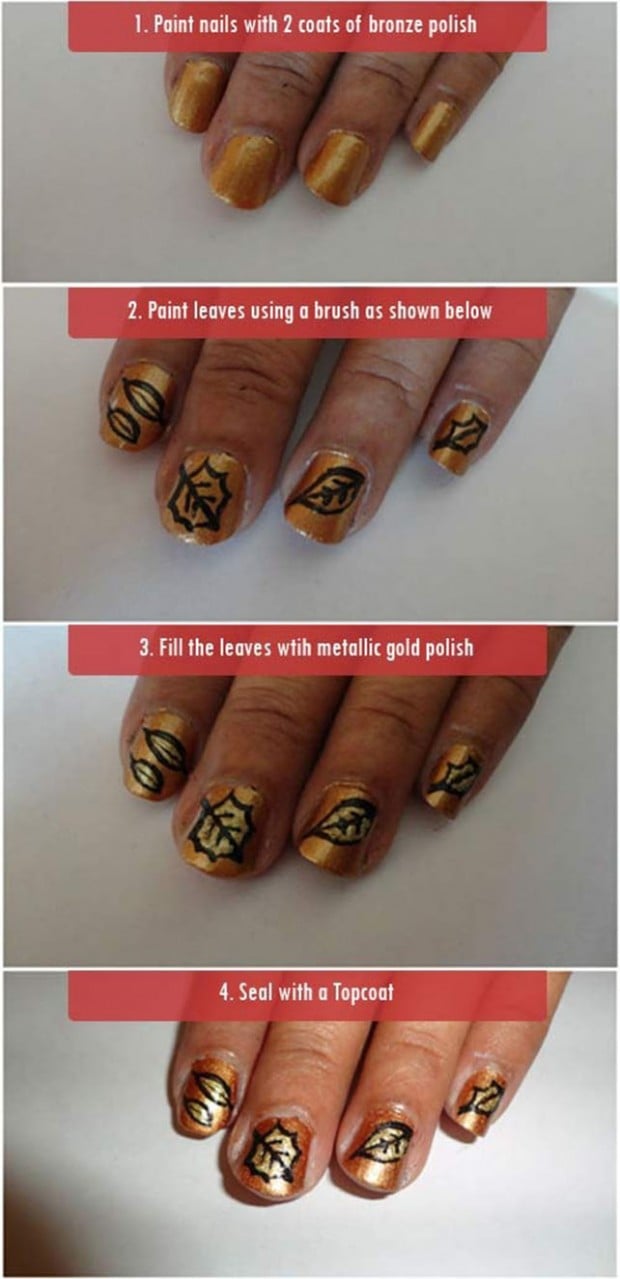 25 Great Nail Art Tutorials for Cute and Fancy Nails (14)