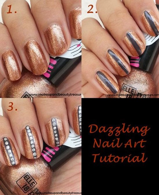 25 Great Nail Art Tutorials for Cute and Fancy Nails (18)