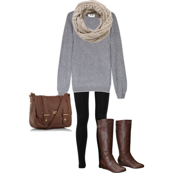 27 Casual and Cozy Combinations for Fall (11)