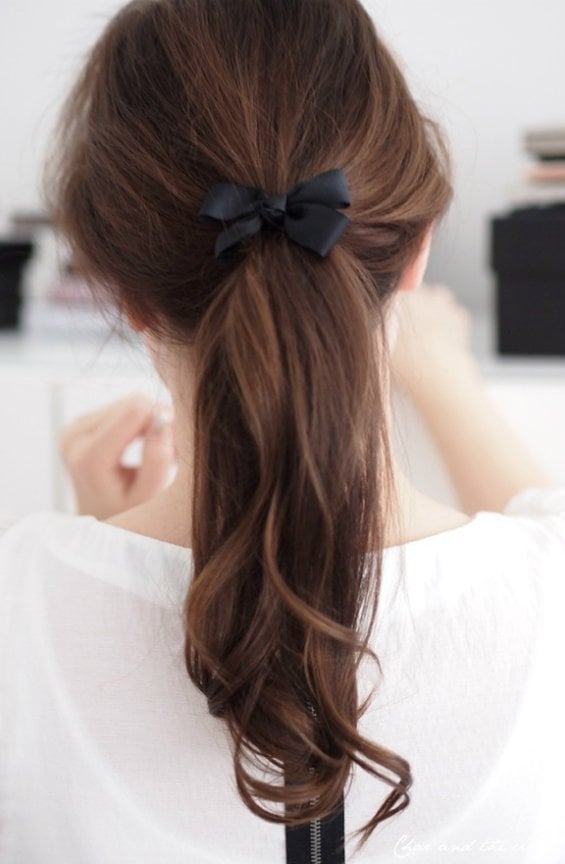 33 Adorable Hairstyles with Bows (15)