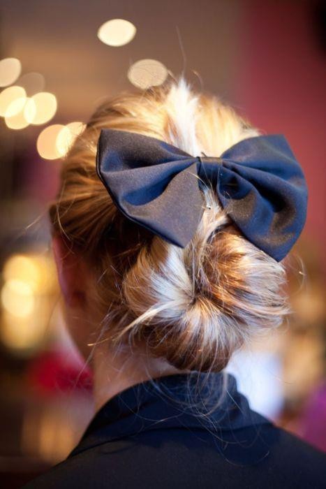 33 Adorable Hairstyles with Bows (2)