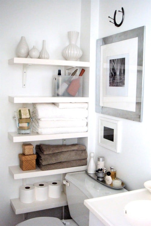 35 Great Storage and Organization Ideas for Small Bathrooms (8)