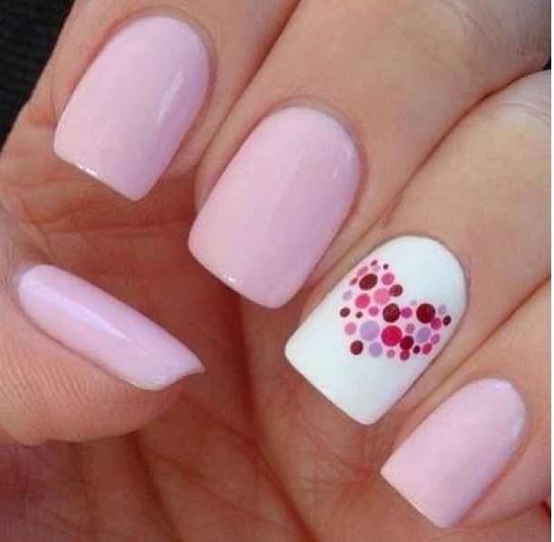 diy valentine nail designs
