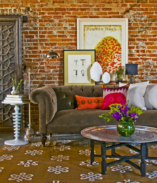 Gorgeous Living Room Design Ideas in Eclectic Style 1