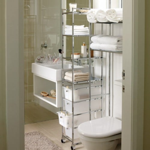Great Storage and Organization Ideas for Small Bathrooms (10)