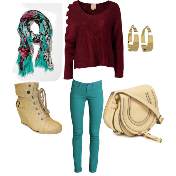 Perfect Fall Look 23 Outfit Ideas in Burgundy Color (13)