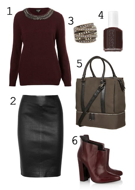 Perfect Fall Look 23 Outfit Ideas in Burgundy Color (18)