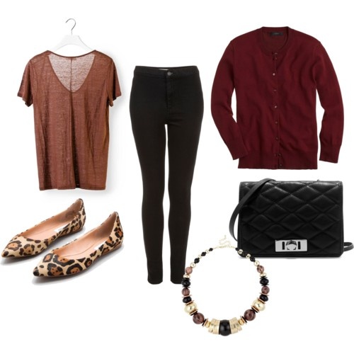 Perfect Fall Look 23 Outfit Ideas in Burgundy Color (2)
