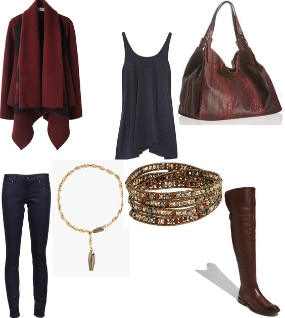 Perfect Fall Look 23 Outfit Ideas in Burgundy Color (3)