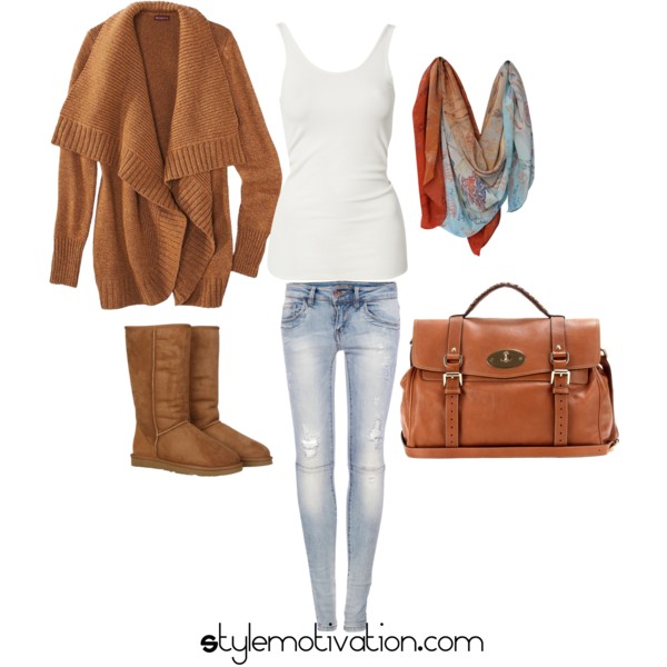 17 Cozy and Casual Combinations for Winter (11)