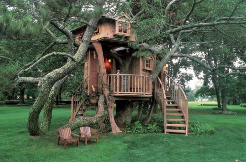 18 Amazing Tree House Design Ideas that Your Kids Will Love (11)