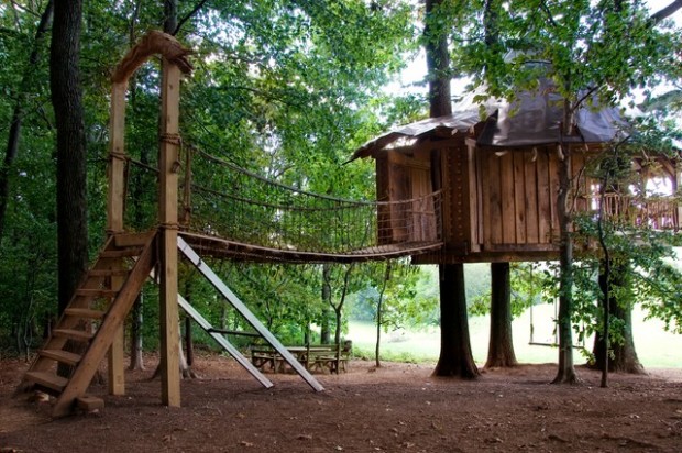 18 Amazing Tree House Design Ideas that Your Kids Will Love (17)