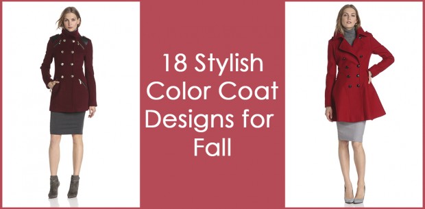 18 Stylish Color Coat Designs for Fall (0)