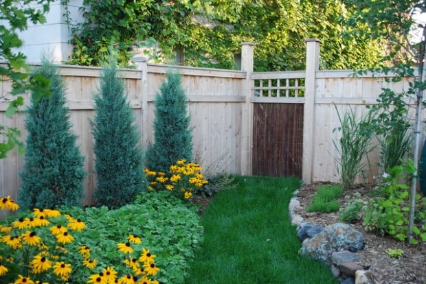 20 Amazing Ideas for Your Backyard Fence Design - Style Motivation