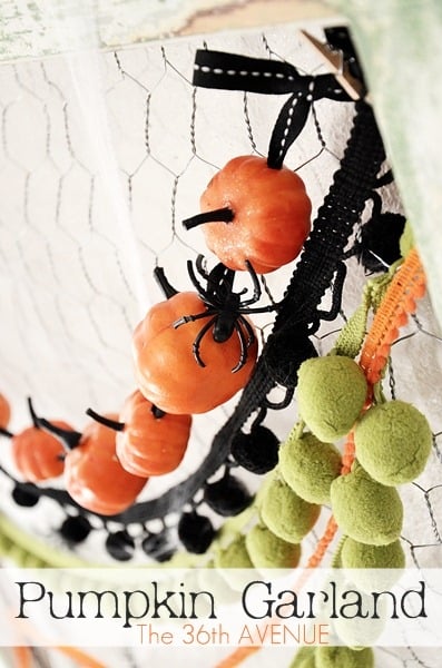 20 Great DIY Halloween Garlands and Banners for Perfect Halloween Home Decor (8)
