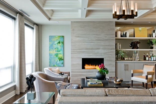 20 Great Fireplace Design Ideas that Look so Lovely (7)