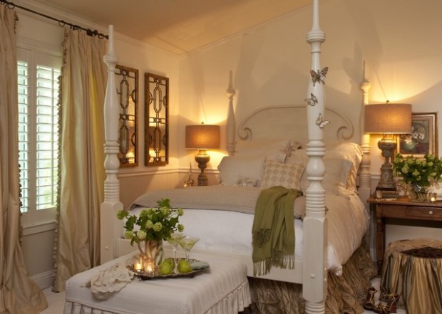20 Master Bedroom Design Ideas in Romantic Style (4)