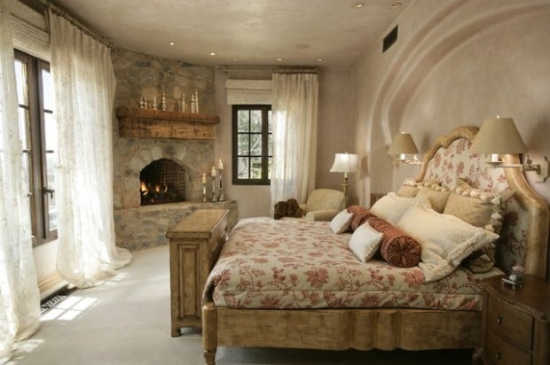 Ideas Romantic Style: 20 Master Bedroom Design Ideas In Romantic ...