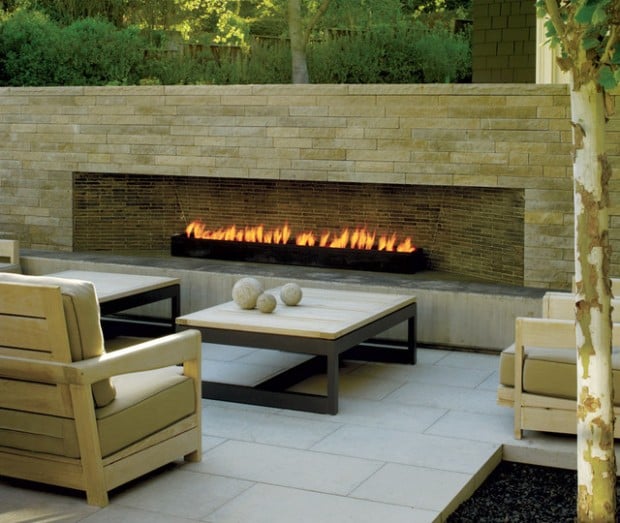 20 Spectacular Fireplaces Design Ideas for Your Outdoor Area (3)