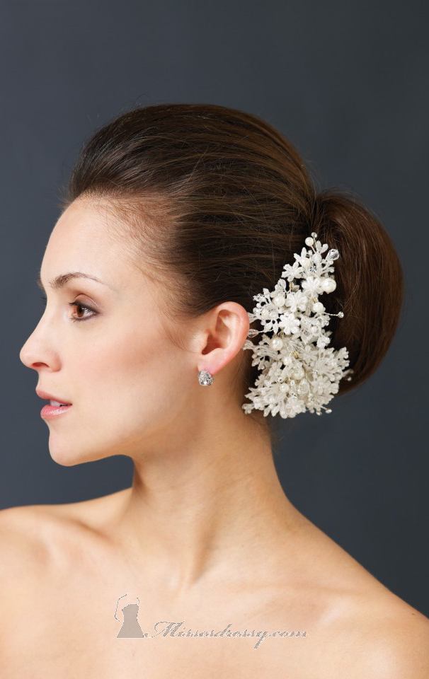 21 Adorable Hair Accessories for Perfect Bridal Hairstyle (13)