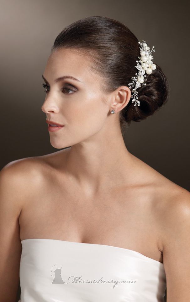 21 Adorable Hair Accessories for Perfect Bridal Hairstyle (4)